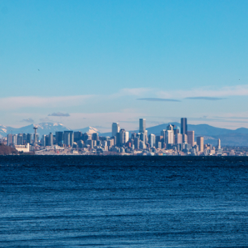 Seattle from across the water